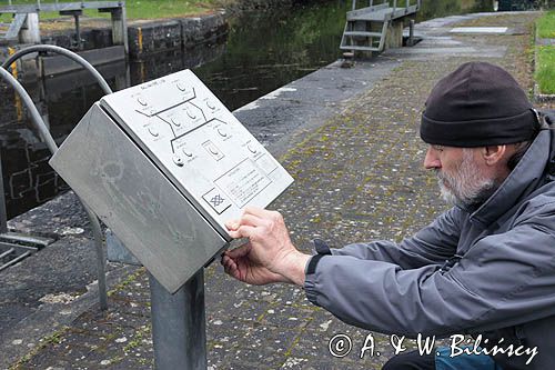 Ballinamore, śluza nr 6, Ballinamore & Ballyconnell Canal, Irlandia