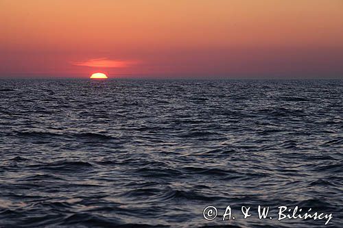 Wschód słońca, Bałtyk, morze