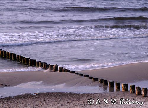 Bałtyk, Dziwnówek, falochron, plaża, morze