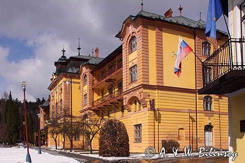 Bardejovské Kúpele, pl. Bardejowskie Kupele lub Bardiowskie Kupele, węg. Bártfafürdő, niem. Bad Bartfeld, uzdrowisko na Słowacji, Hotel Astoria, Słowacja