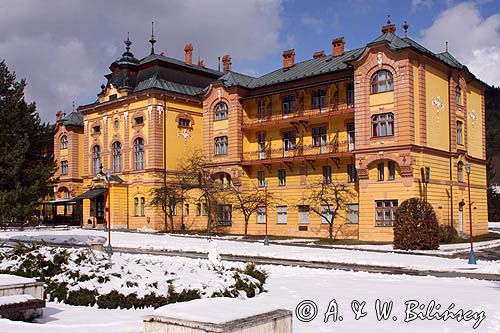 Bardejovské Kúpele, pl. Bardejowskie Kupele lub Bardiowskie Kupele, węg. Bártfafürdő, niem. Bad Bartfeld, uzdrowisko na Słowacji, Hotel Astoria, Słowacja