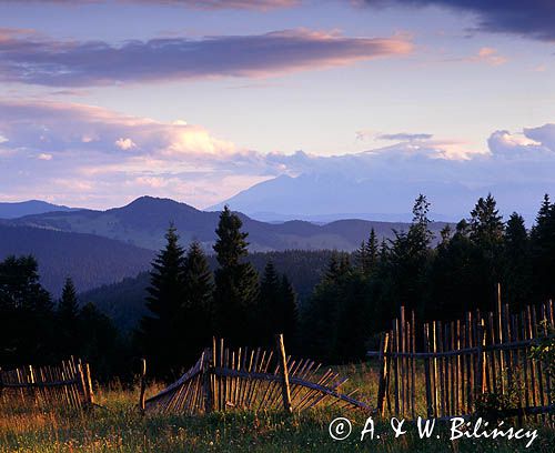 Beskid Sądecki na Obidzy