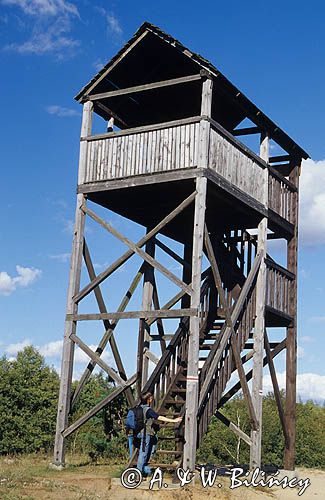 Wieża obserwacyjna w Biebrzańskim Parku Narodowym na Grzędach, Wilcza Góra