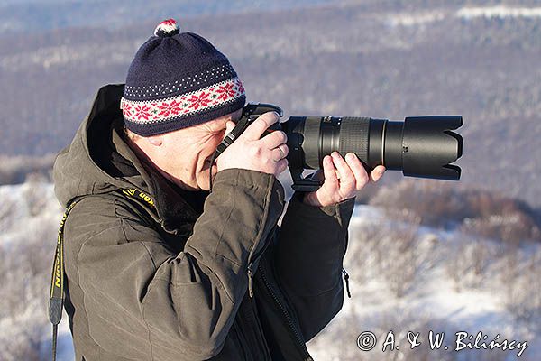 Fotograf przyrody, Zima na Połoninie Wetlińskiej, Bieszczady