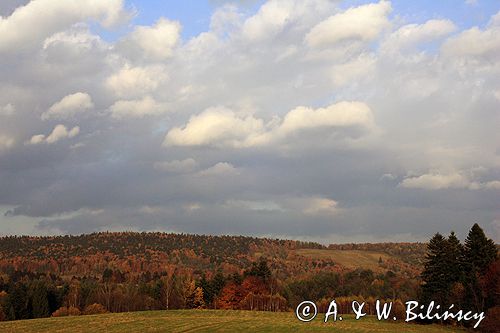 Bieszczady jesień Sokołowa Wola