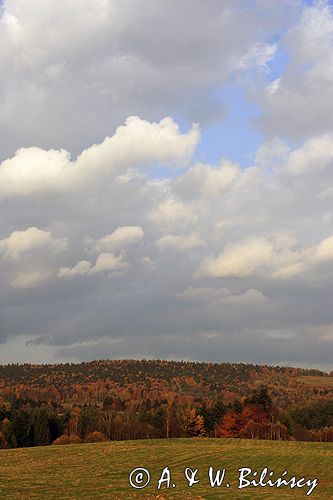 Bieszczady jesień Sokołowa Wola