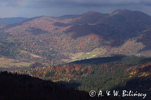 panoramy z Małego Jasła, Bieszczady