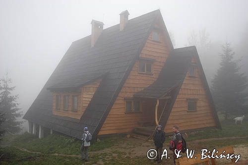 schronisko Chatka Socjologa na Otrycie, Park Krajobrazowy Doliny Sanu, Bieszczady