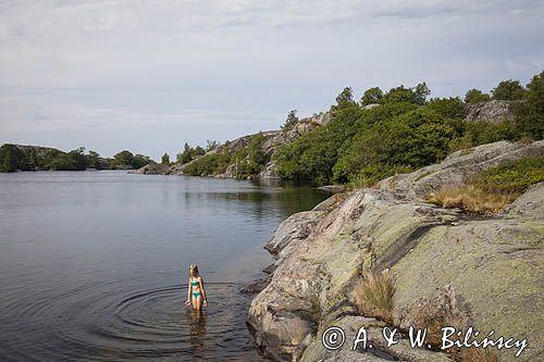 dziewczynka, Wyspa Bjorko, Archipelag Turku, Finlandia