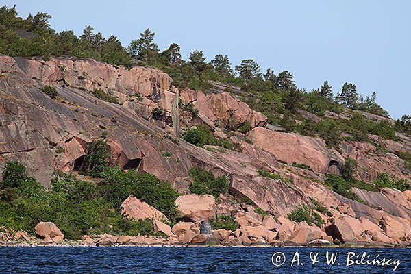 Wyspa Park Narodowy Bla Jungfrun, Kalmarsund, Szwecja