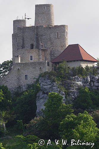 Bobolice, ruiny zamku, Jura Krakowsko- Częstochowska