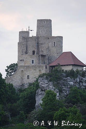 Bobolice, ruiny zamku, Jura Krakowsko- Częstochowska