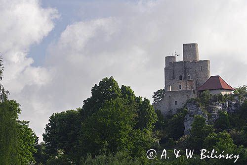 Bobolice, ruiny zamku, Jura Krakowsko- Częstochowska