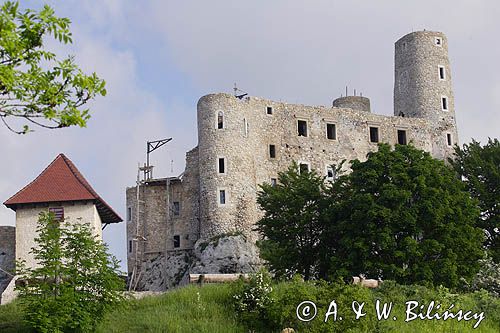 Bobolice, ruiny zamku, Jura Krakowsko- Częstochowska