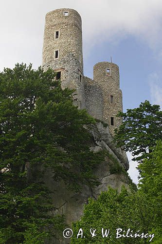 Bobolice, ruiny zamku, Jura Krakowsko- Częstochowska