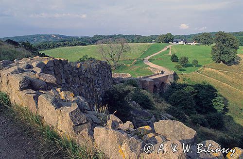 Bornholm Dania, Widok z Zamku Hammershus