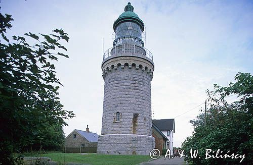 Bornholm, Dania, latarnia morska Hammer Fyr