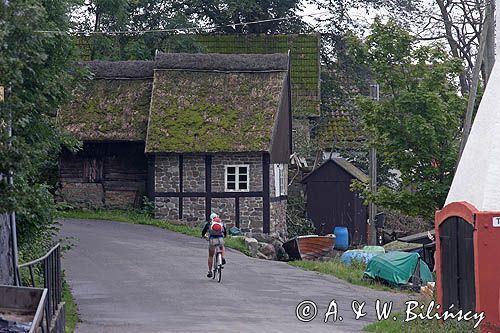 wioska rybacka w Helligpeder na wyspie Bornholm, Dania