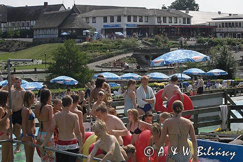 aquapark w parku rozrywki Joboland koło Svaneke na wyspie Bornholm, Dania