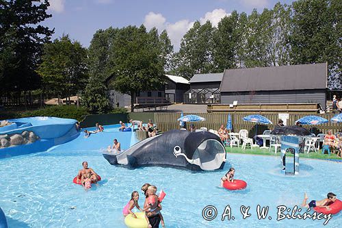 aquapark w parku rozrywki Joboland koło Svaneke na wyspie Bornholm, Dania
