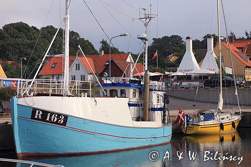 port w Listed, Bornholm, Dania