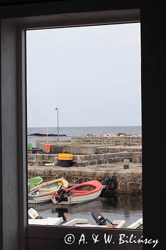 port w Listed, Bornholm, Dania