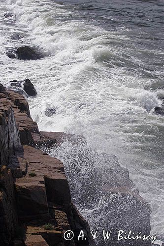 przybój u wybrzeży Bornholmu, Hammeren, Bałtyk, Dania