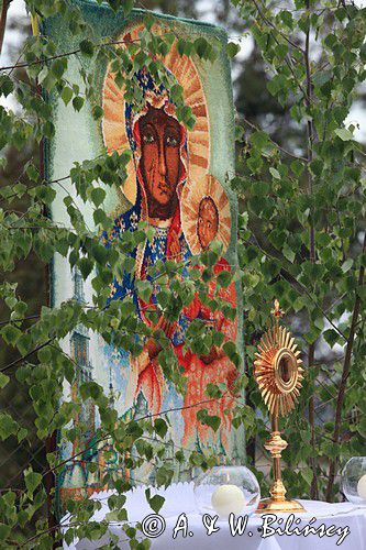 procesja w Boże Ciało, kościół parafialny Najświętszego Imienia Maryi, Gdańsk, dzielnica Krakowiec Górki Zachodnie