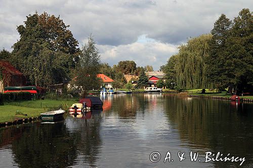 Burgwall, rzeka Havela, Obere Havel Wasser Strasse, Brandenburgia, Niemcy