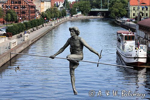 Bydgoszcz, rzeka Brda, rzeźba