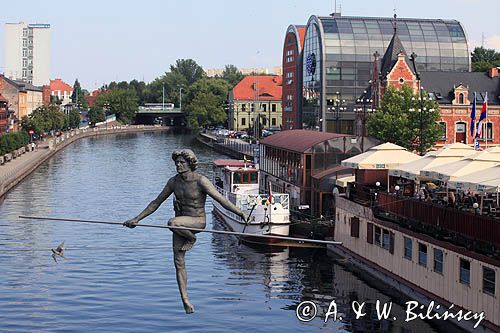 Bydgoszcz, rzeka Brda, rzeźba