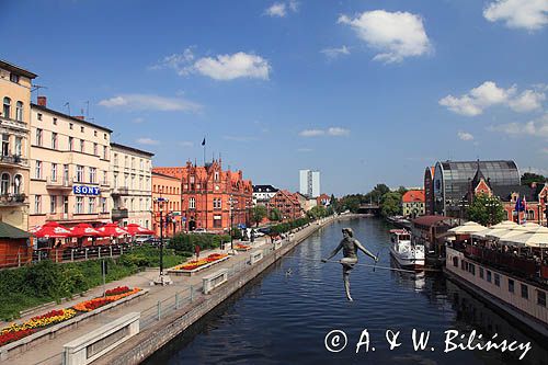 Bydgoszcz, rzeka Brda, rzeźba