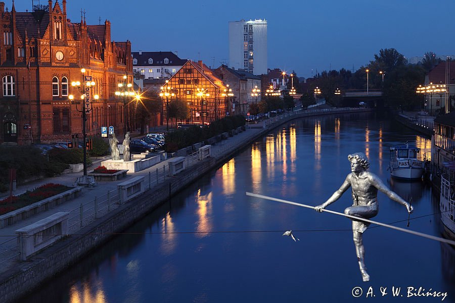 Bydgoszcz, "linoskoczek", Bank Zdjęć Ai W Bilińscy