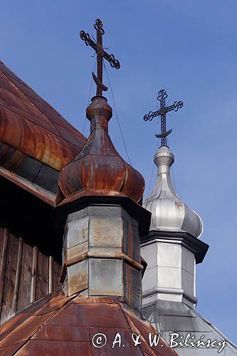 zabytkowa cerkiew drewniana w Bystrem, Bieszczady