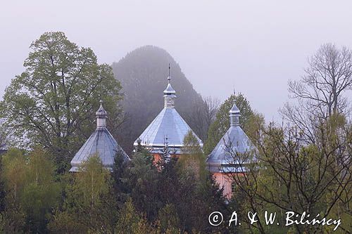 Bystre, kopuły cerkwi, Bieszczady, Bieszczady