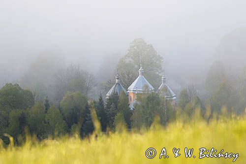 Bystre, kopuły cerkwi