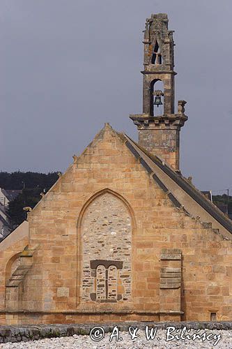 kaplica Notre Dame de Rocamadour w Camaret sur Mer, Bretania, Francja