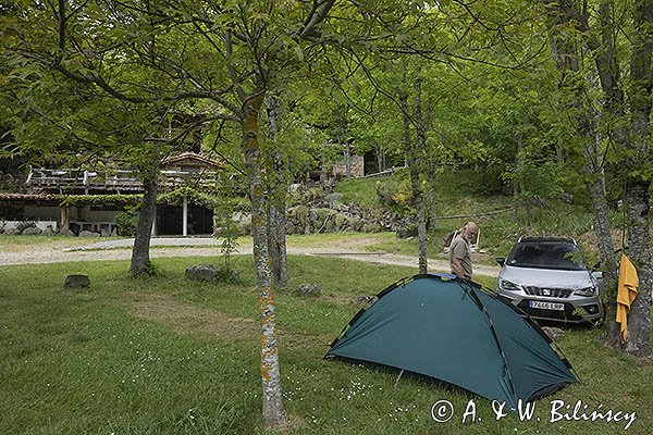 Camping El Redondo Picos Europe, Park Narodowy Picos de Europa, Hiszpania