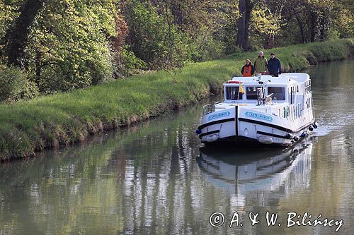 Penichette1180 FB, Canal de Garonne, Gaskonia, Francja