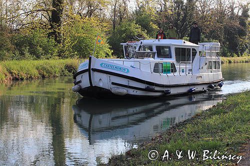 Penichette1180 FB, Canal de Garonne, Gaskonia, Francja