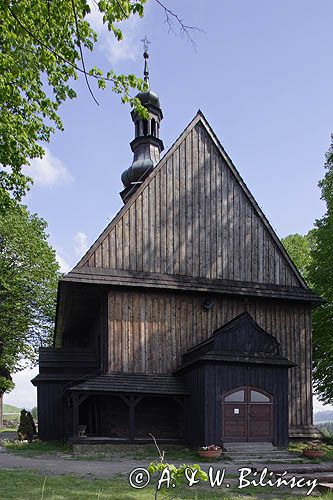 zabytkowy kościółek św. Krzyża na Obidowej, Chabówka