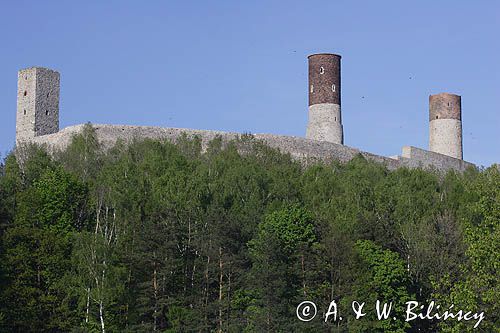 Chęciny, ruiny zamku królewskiego