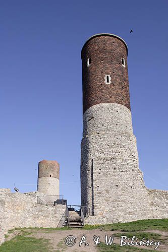 Chęciny, ruiny zamku królewskiego