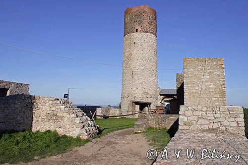 Chęciny, ruiny zamku królewskiego