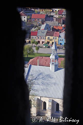 Chęciny, widok z zamku królewskiego