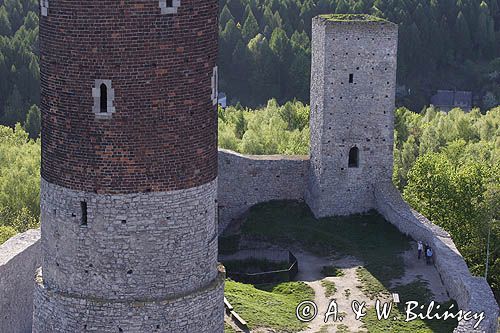 Chęciny, ruiny zamku królewskiego