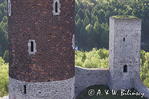 Chęciny, ruiny zamku królewskiego