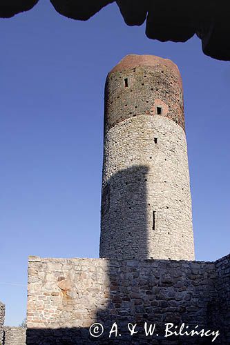 Chęciny, ruiny zamku królewskiego