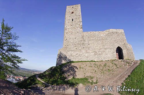 Chęciny, ruiny zamku królewskiego