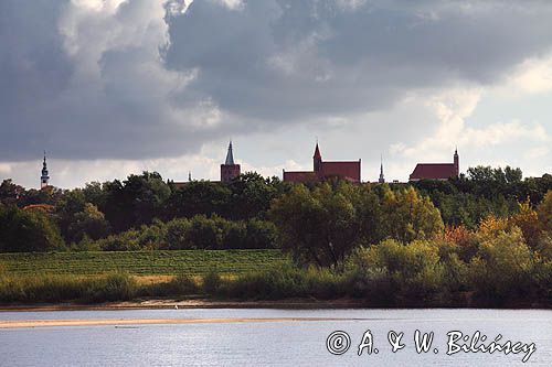 rzeka Wisła, Chełmno na skarpie wiślanej